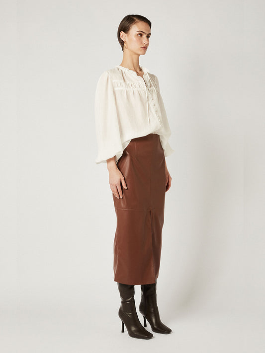 Mandy Blouse - WHITE
