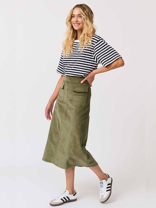 Astrid Corduroy Skirt