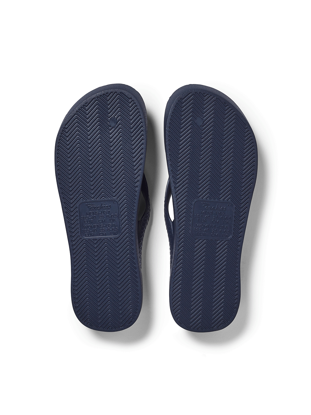 Arch Support Flip Flops - NAVY