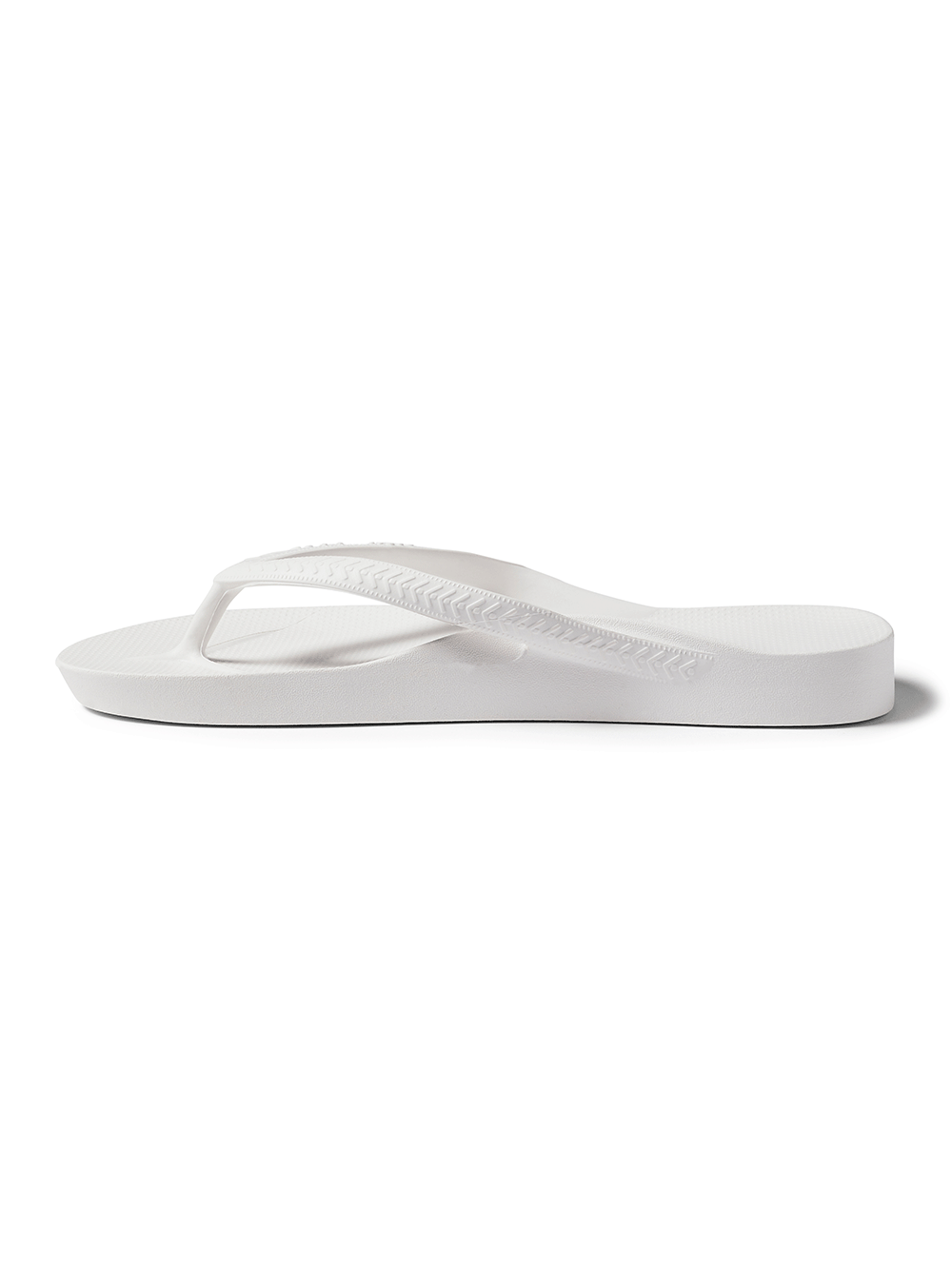 Arch Support Flip Flops - WHITE