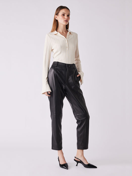 Avenue Button Sweater - CREAM