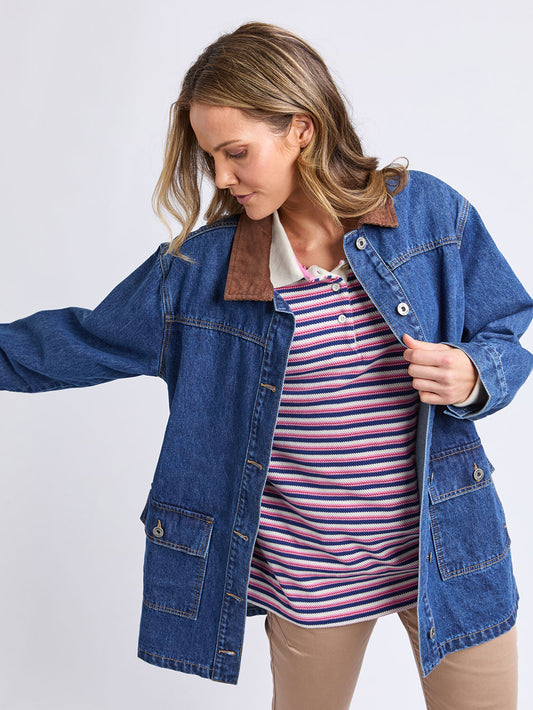 Lilian Denim Barn Jacket