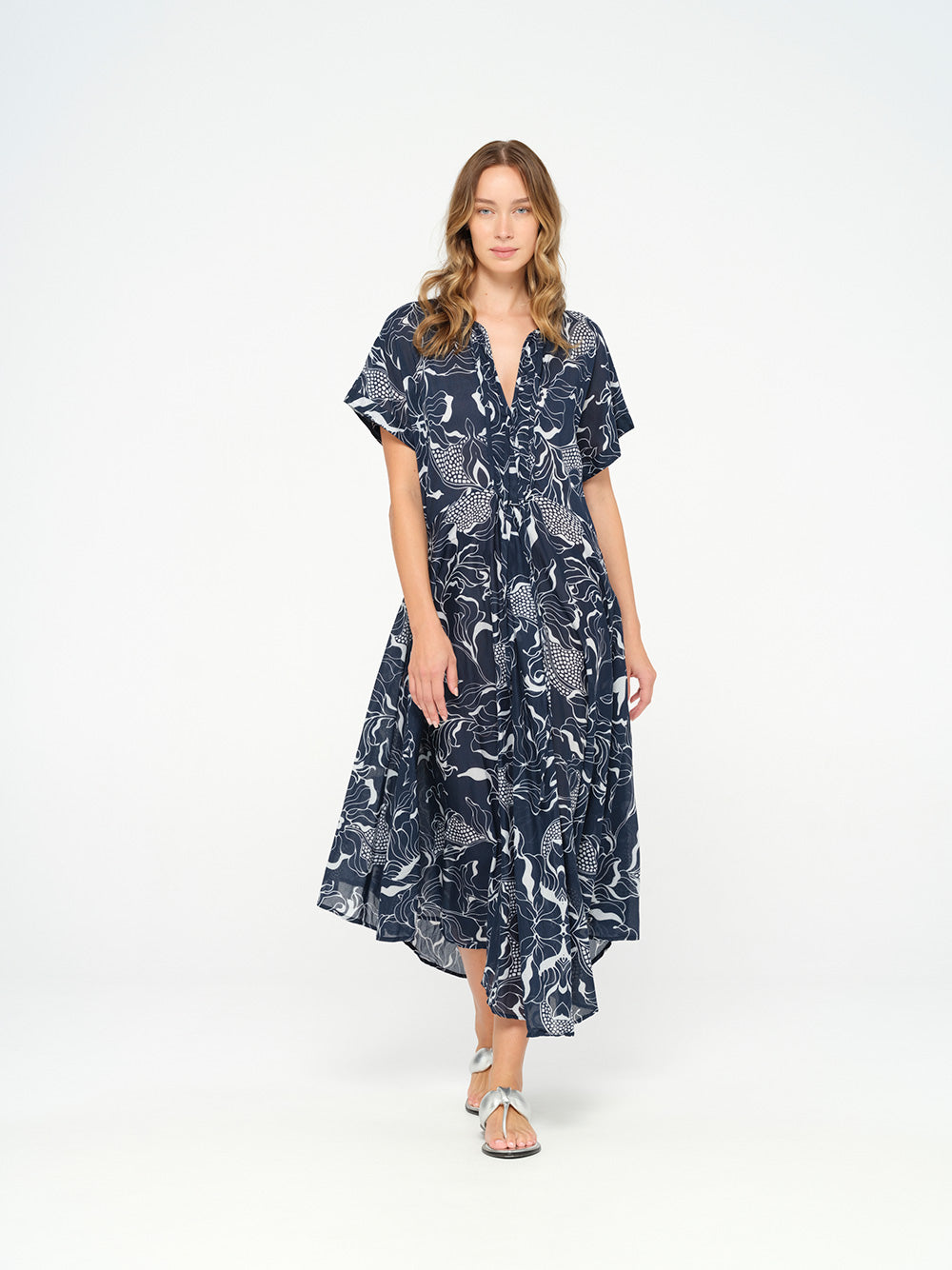 Charlbi Dress - ALGARVE NAVY