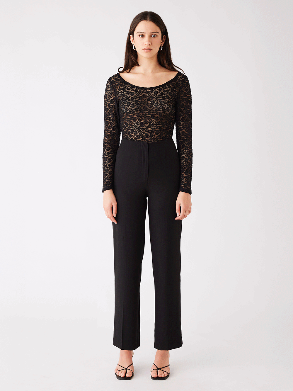 Charmer Top - BLACK