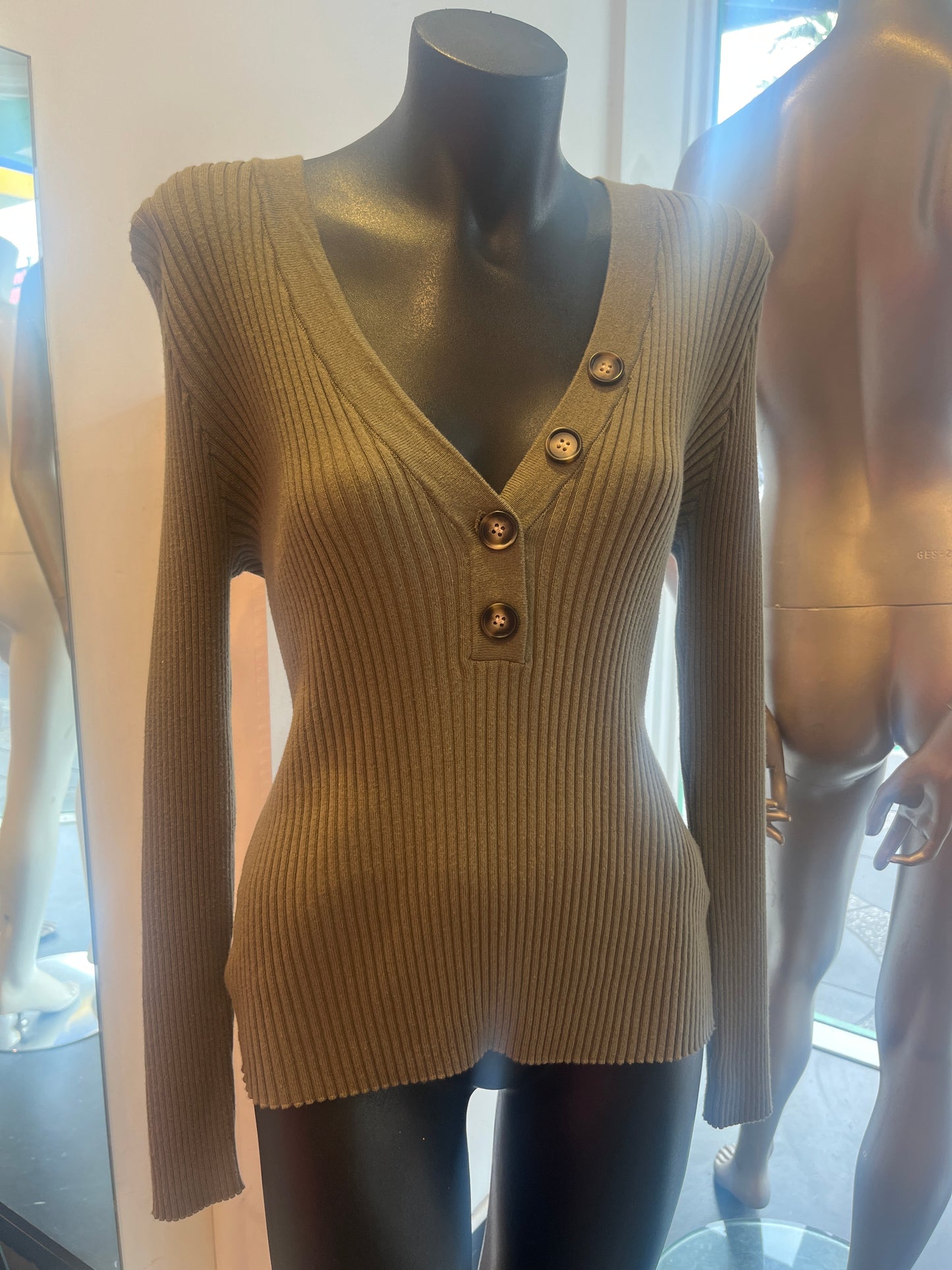 Sonia Sweater - KHAKI