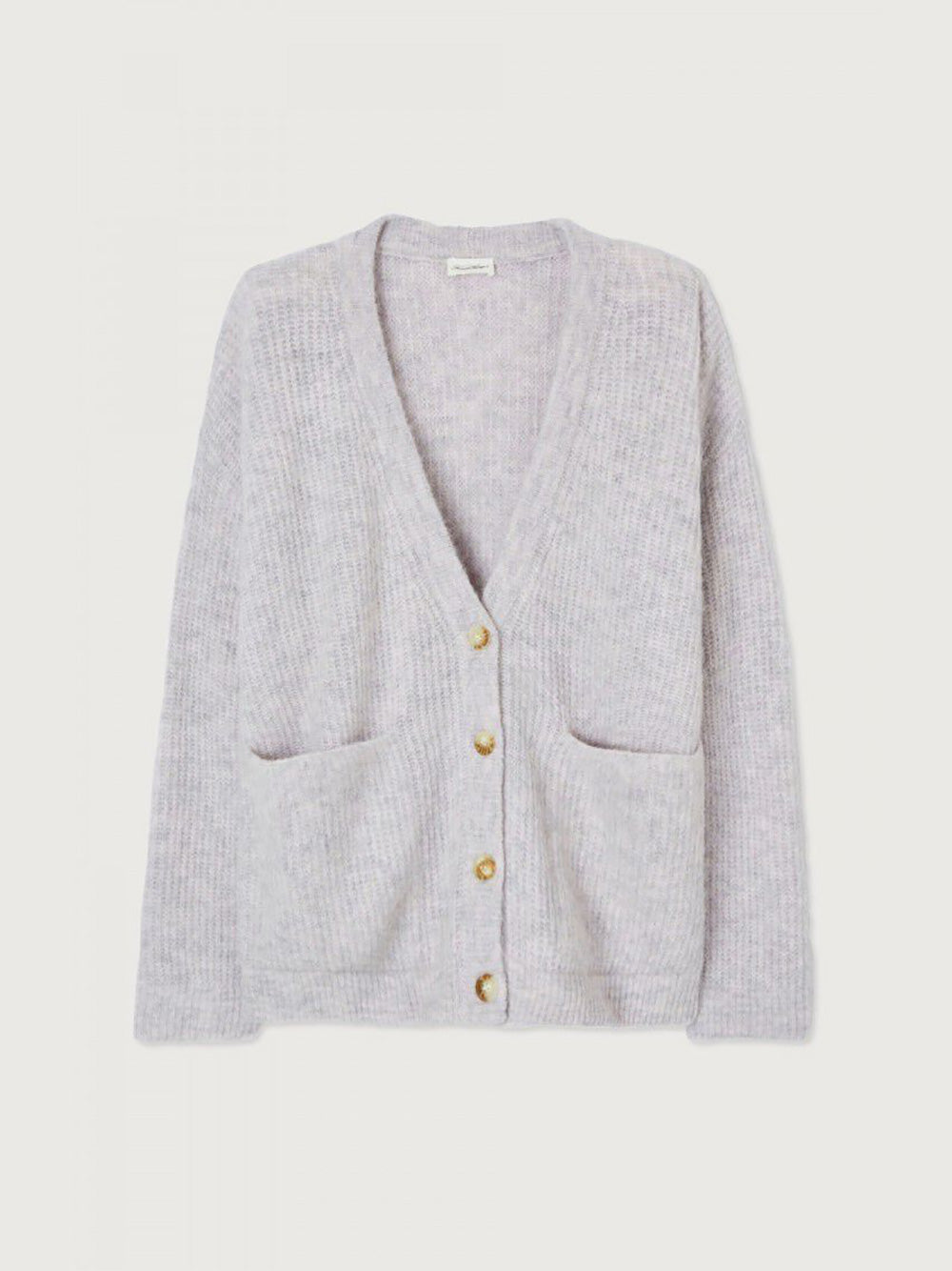 East Button Cardigan - CLOUD MELANGE