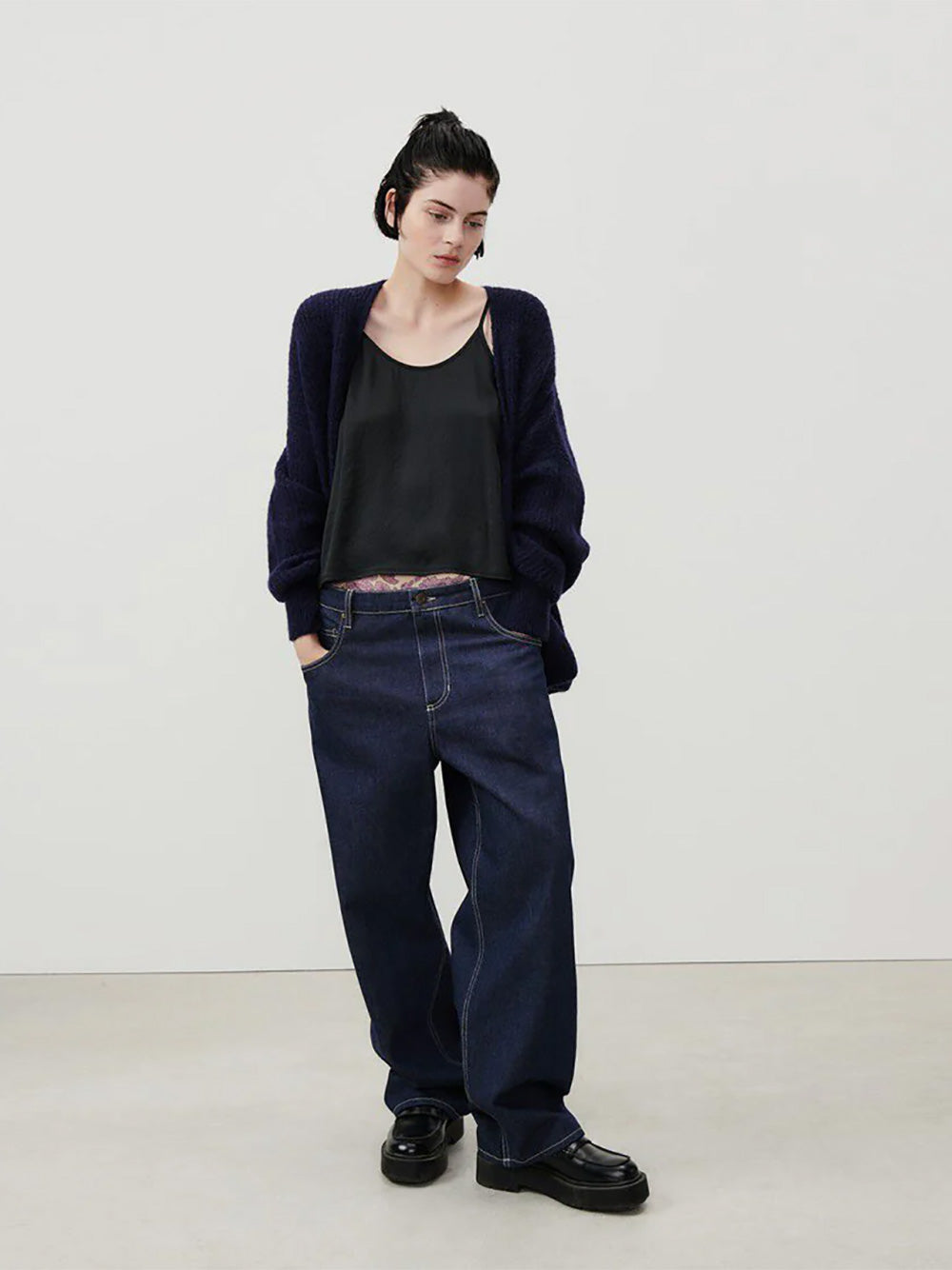 East Cardigan - NAVY