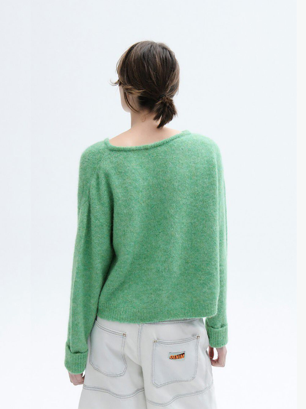 East V-Neck Pullover - PALM TREE MELANGE
