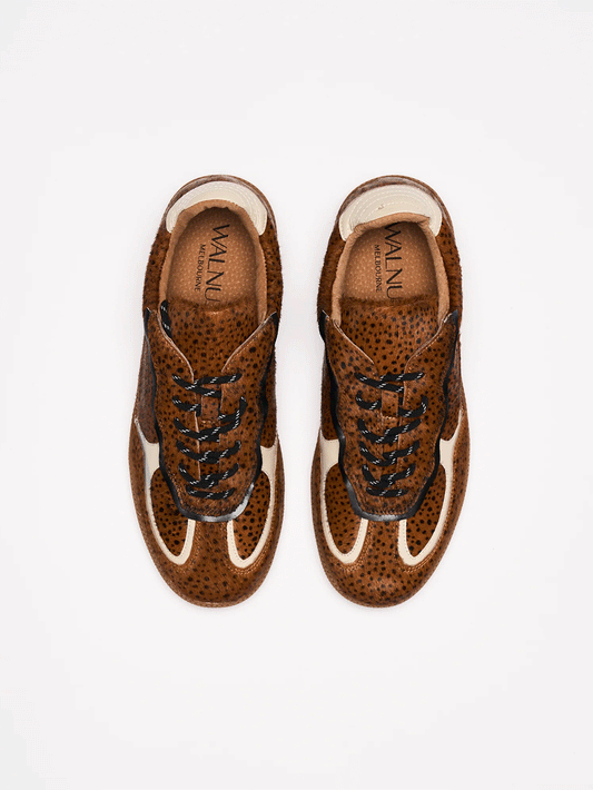 Fallon Leopard Sneaker - BROWN LEOPARD