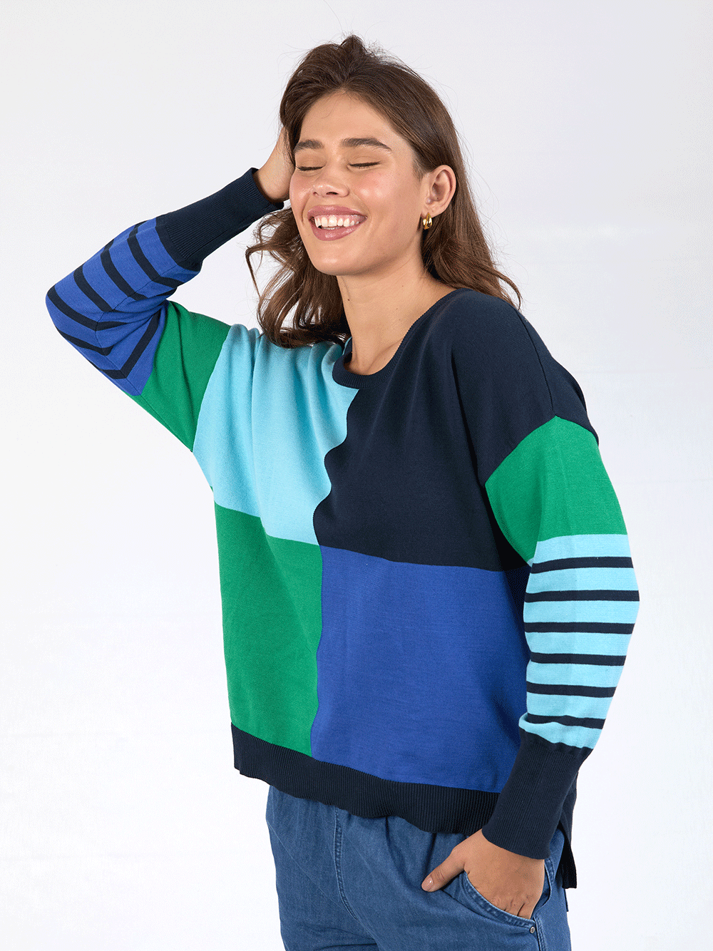 Fern Mixed Knit