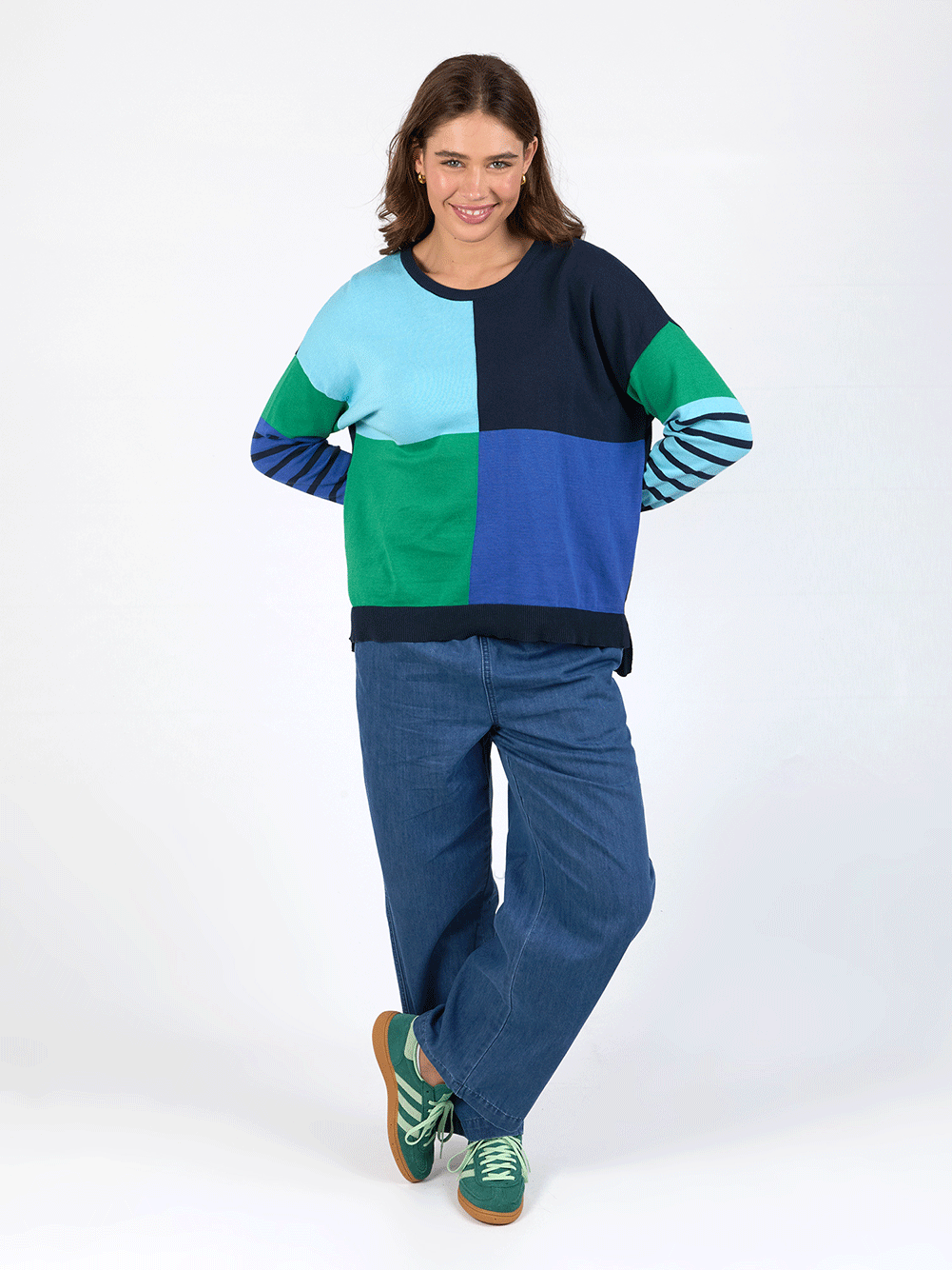 Fern Mixed Knit
