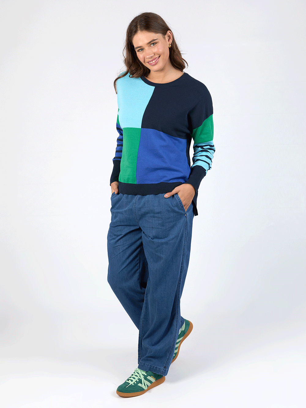 Fern Mixed Knit