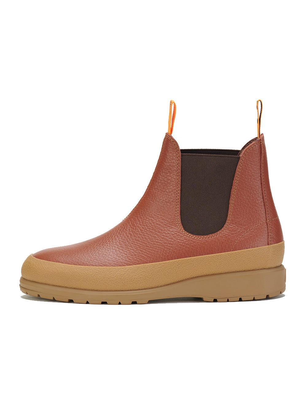 Fields Chelsea Waterproof Boots - Cognac/Latte