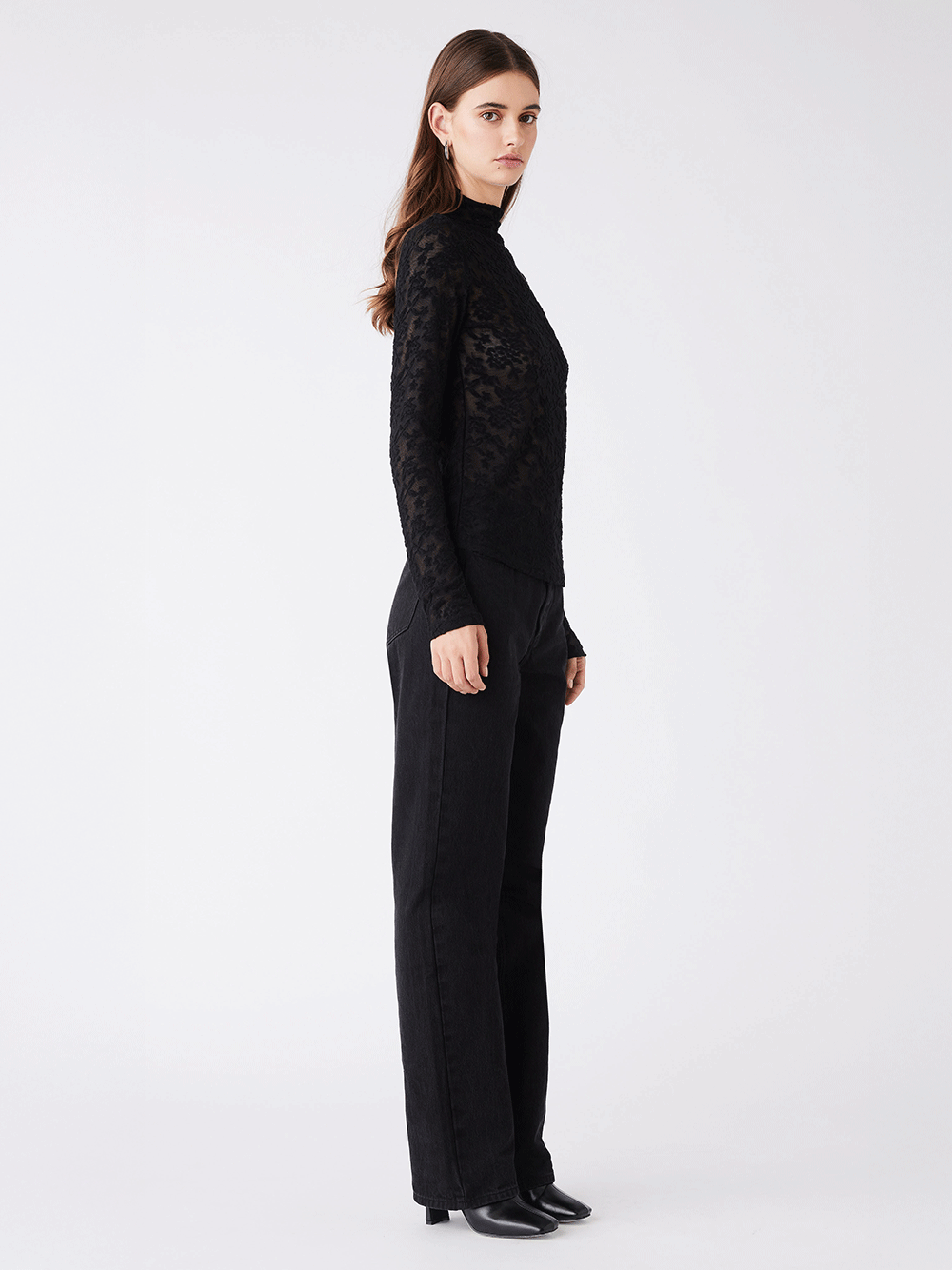 Forgiven Top - BLACK