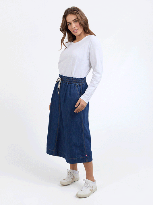 Greta Denim Skirt