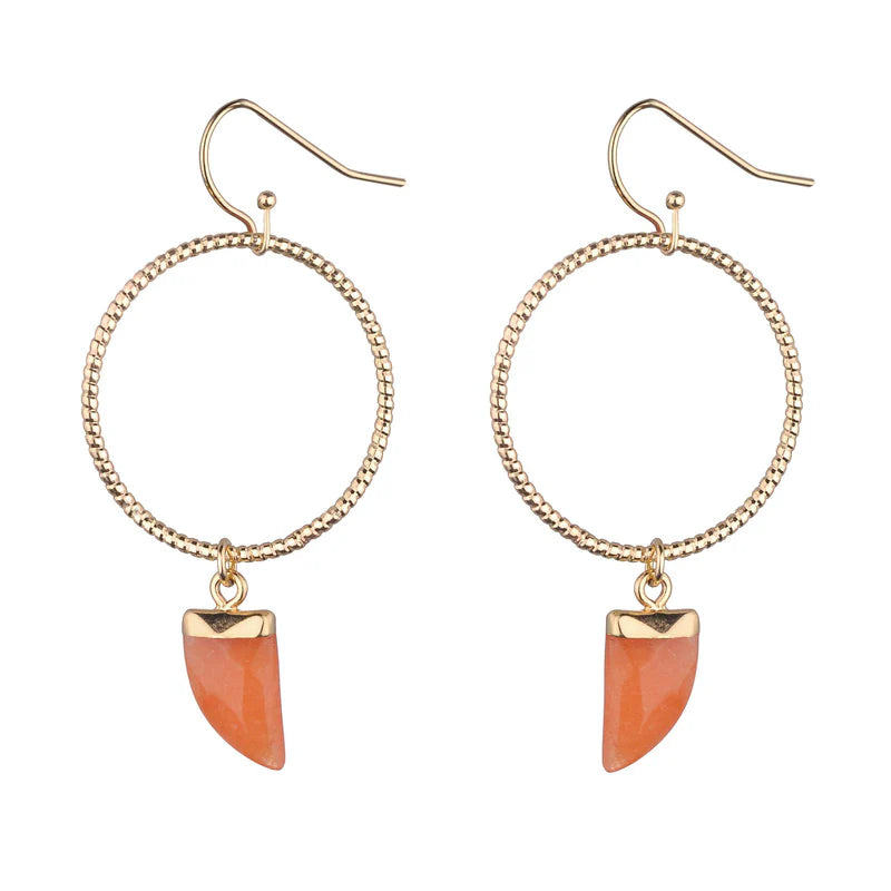 Maryanne Earrings Peach