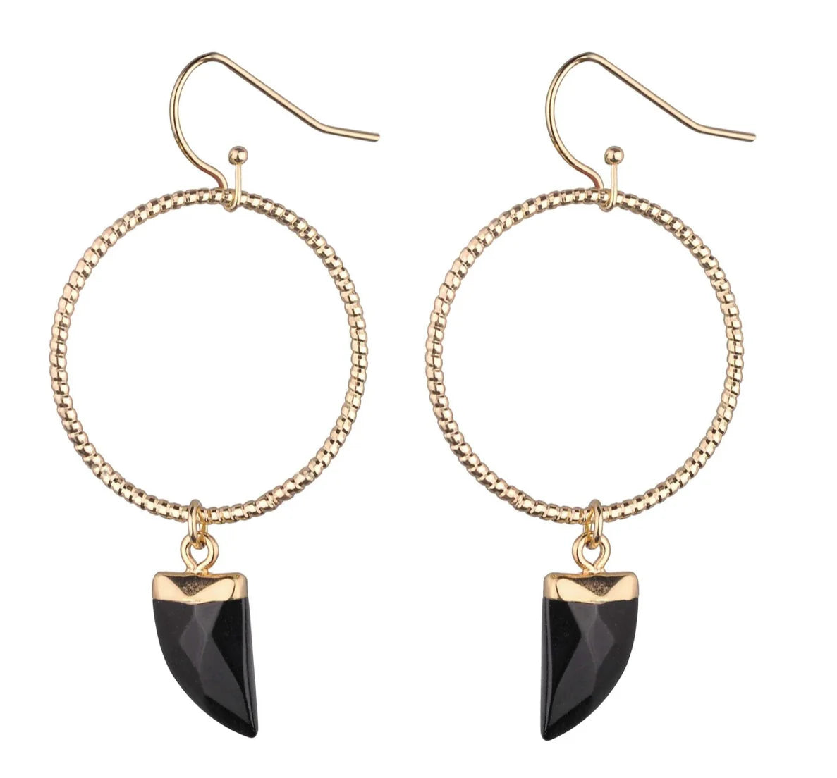 Maryanne Earrings - BLACK