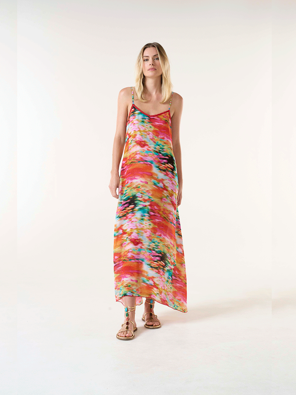 Antoinette Slip Dress - ITHACA PINK