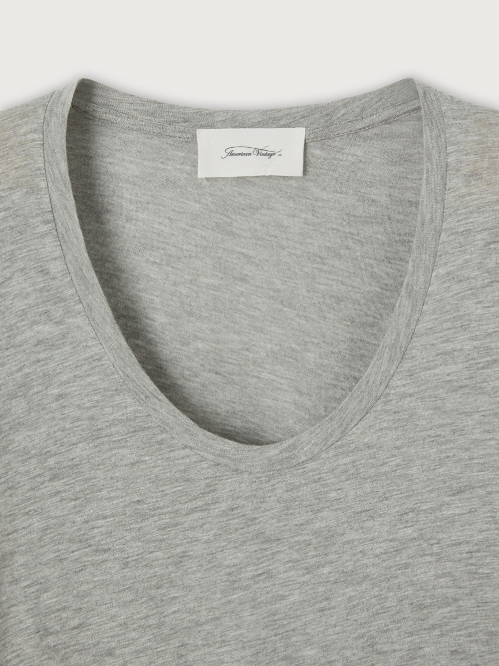 Jacksonville L/S Scoop Neck Top - HEATHER GREY
