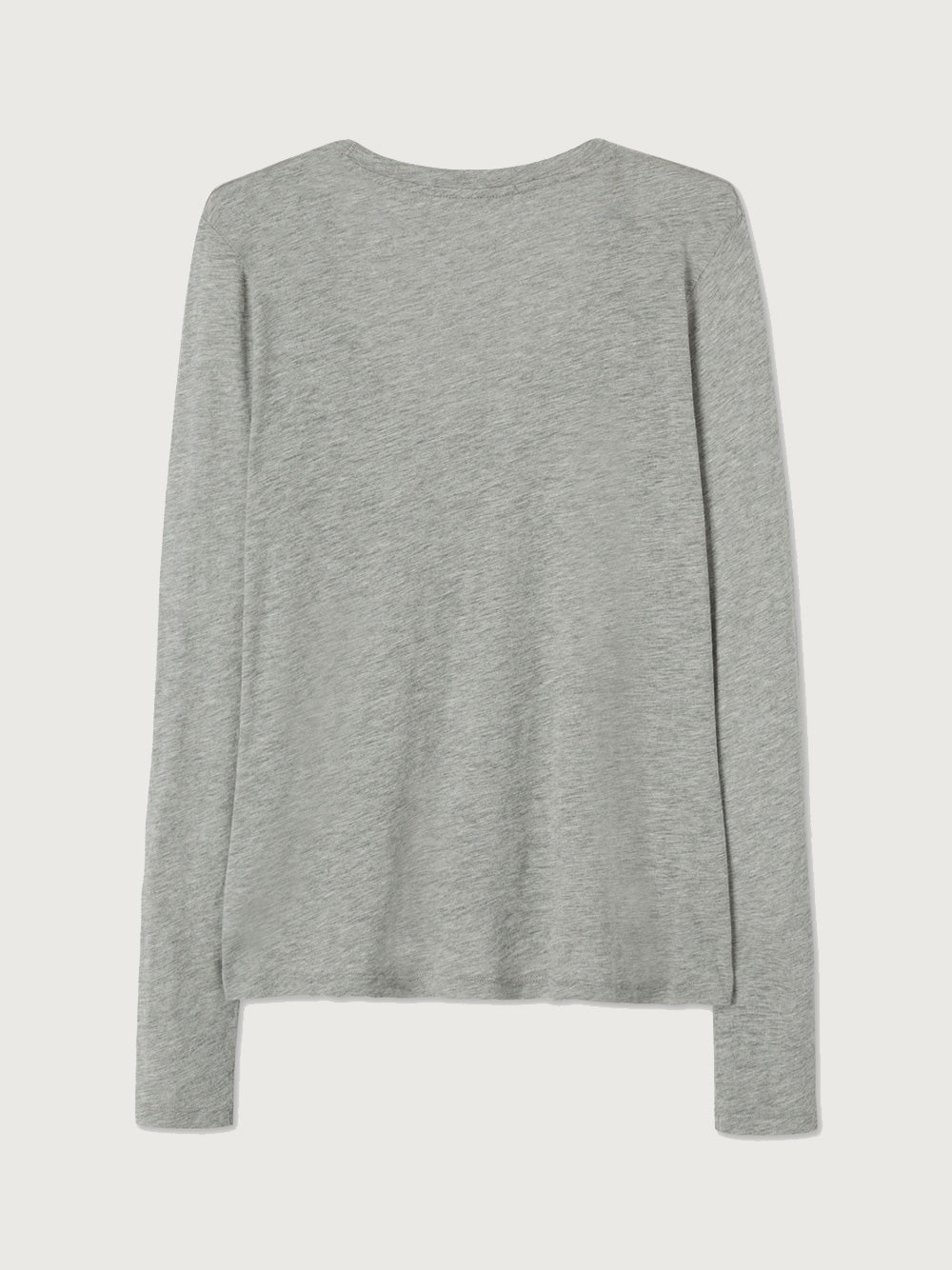 Jacksonville L/S Scoop Neck Top - HEATHER GREY
