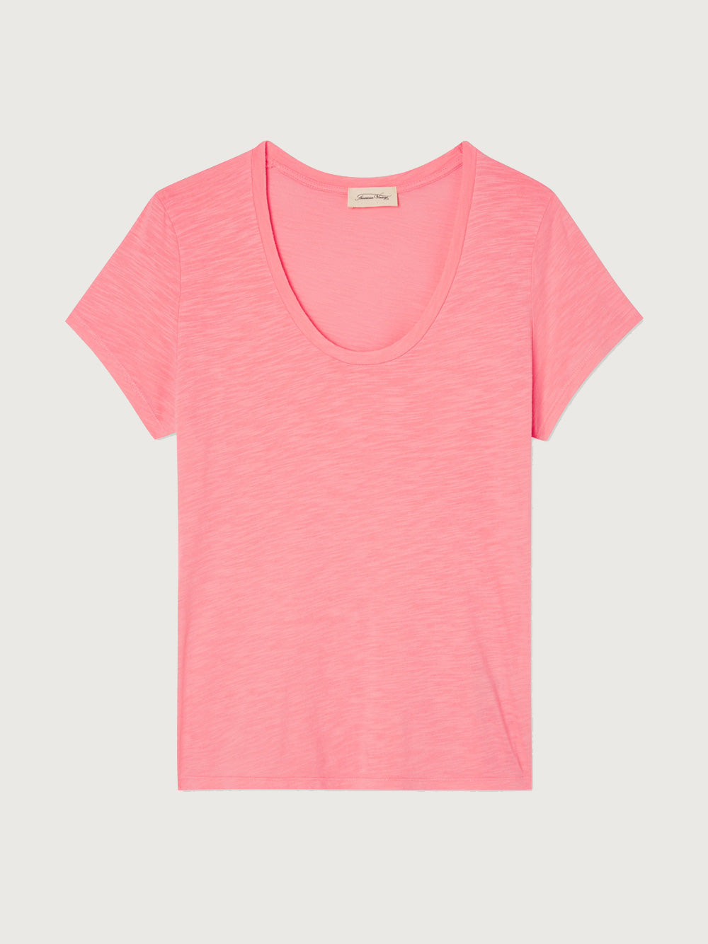 Jacksonville Scoop Neck T-Shirt - FLAMINGO