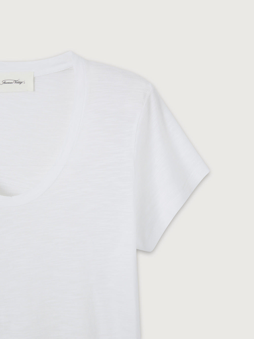 Jacksonville Scoop Neck T-Shirt - WHITE