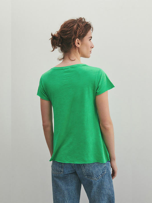 Jacksonville V-Neck T-Shirt - VINTAGE GREEN
