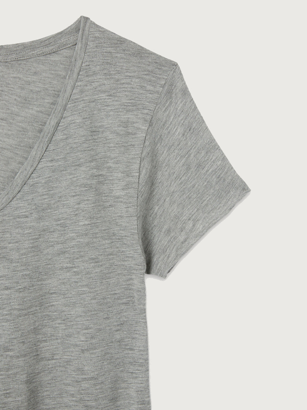 Jacksonville V-Neck T-Shirt - GREY MELANGE