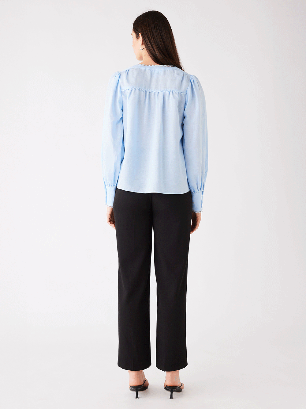 Josephine Blouse - Sky