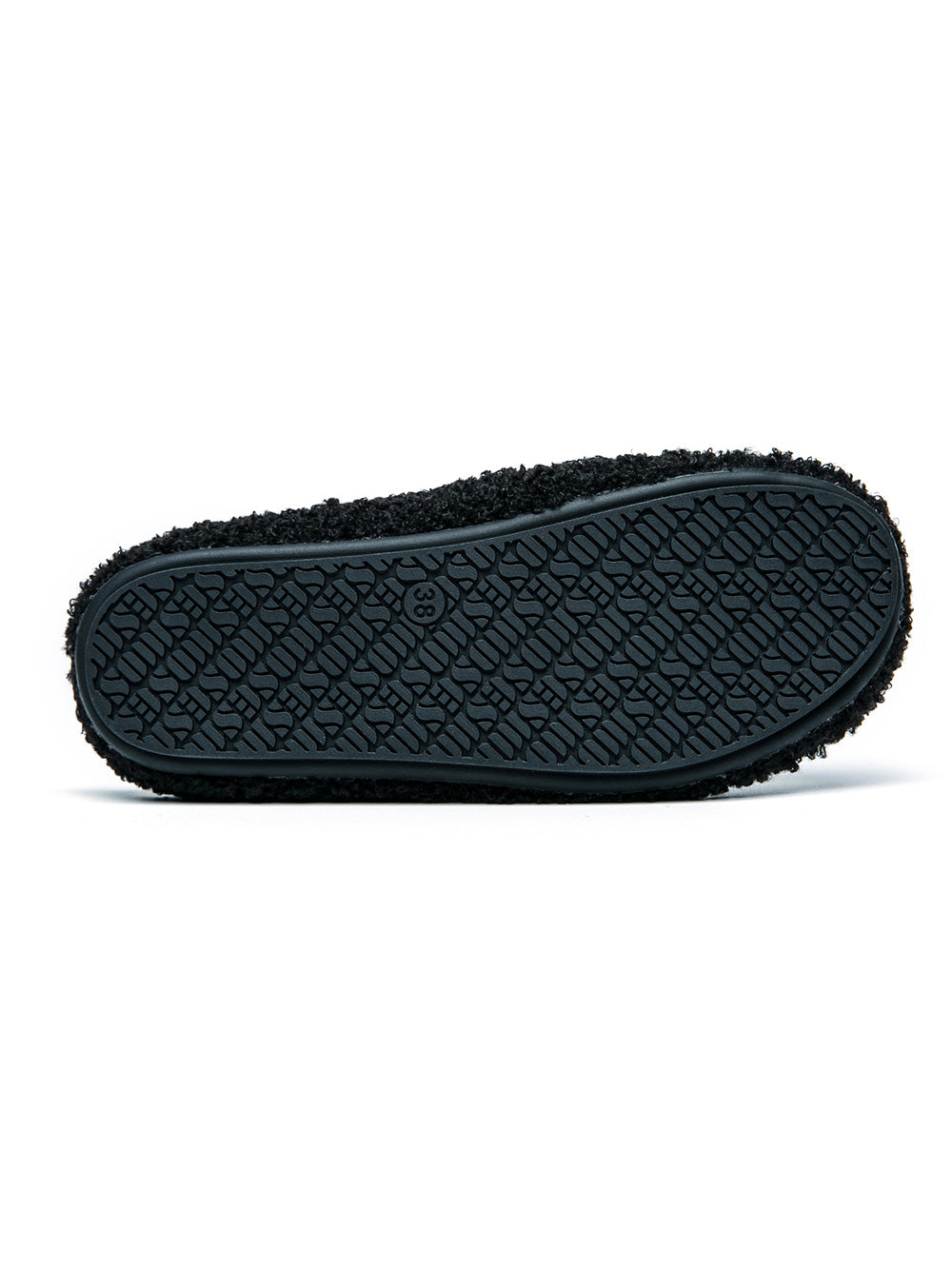 Fluffy Slide - BLACK