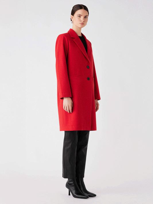 Kingdom Coat Ruby Red