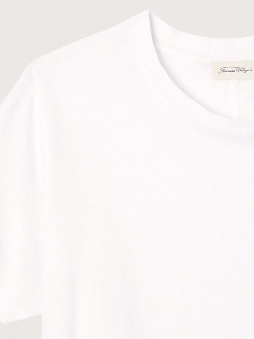 Lopintale Crew Neck T-Shirt - WHITE