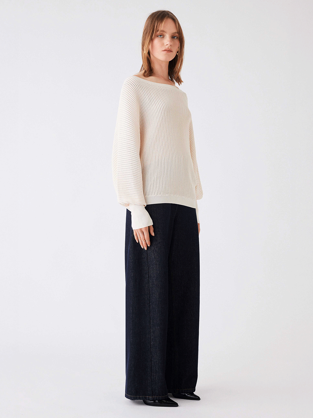Latitude Sweater - NUDE