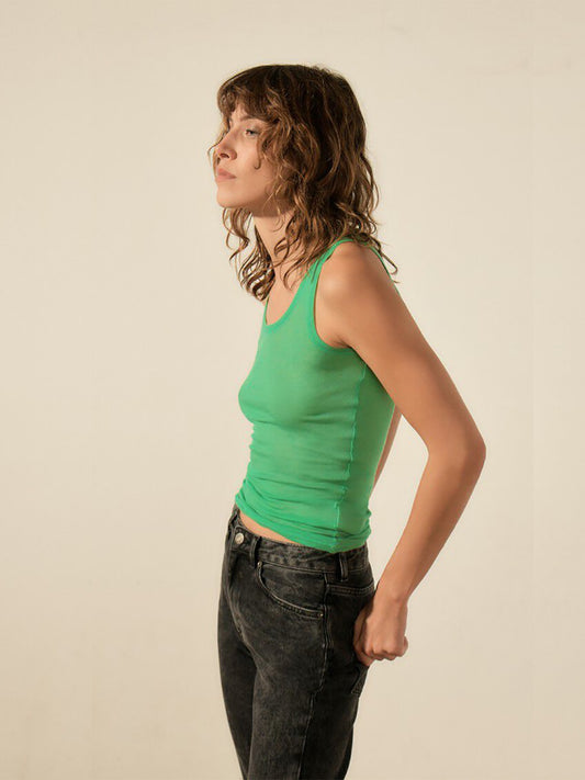 Massachusetts Tank Top - VINTAGE GREEN