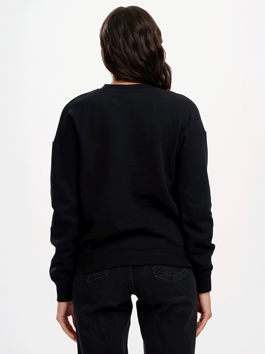 Noah Sweatshirt - BLACK/JUNGLE BLUES