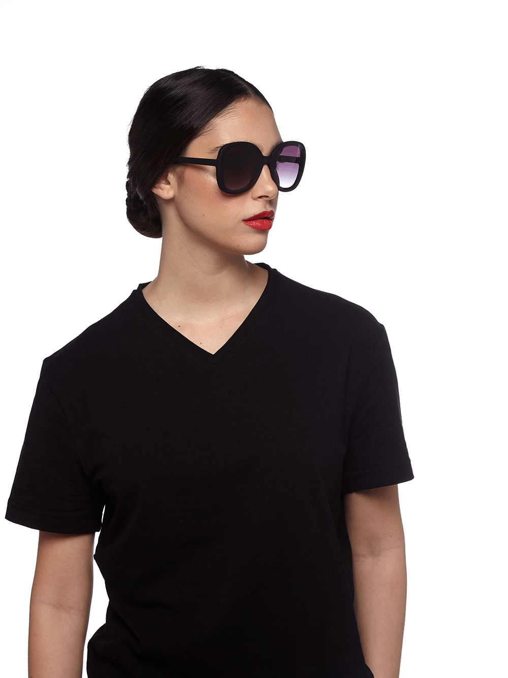 Anna Sunglasses (OK019) - BLACK