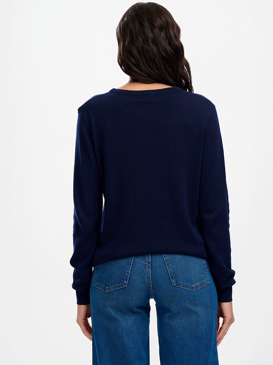 Rita Jumper - NAVY/STAR CAT