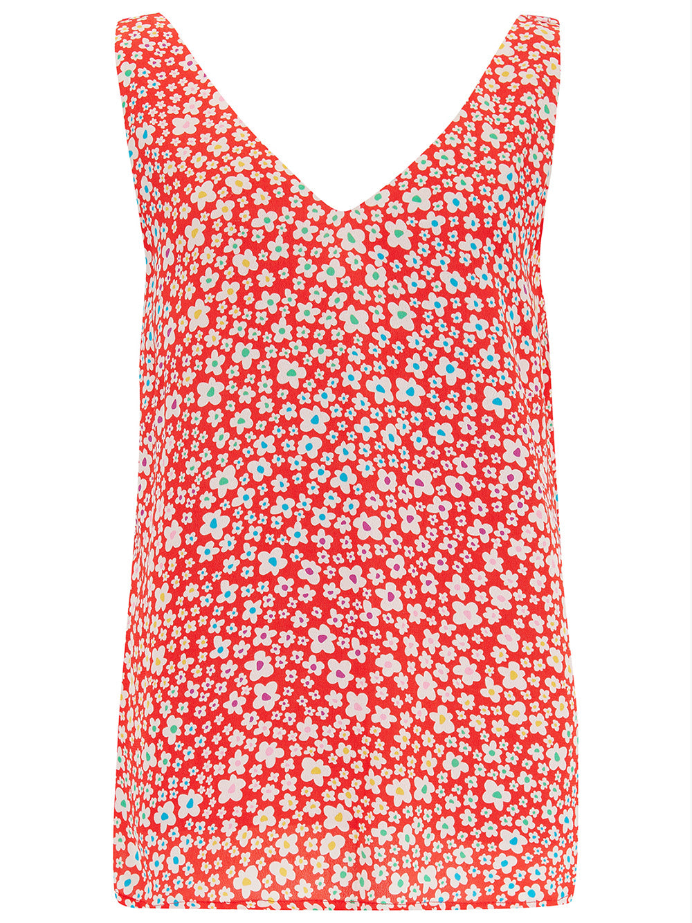 Romy Vest Top - RAINBOW DAISY