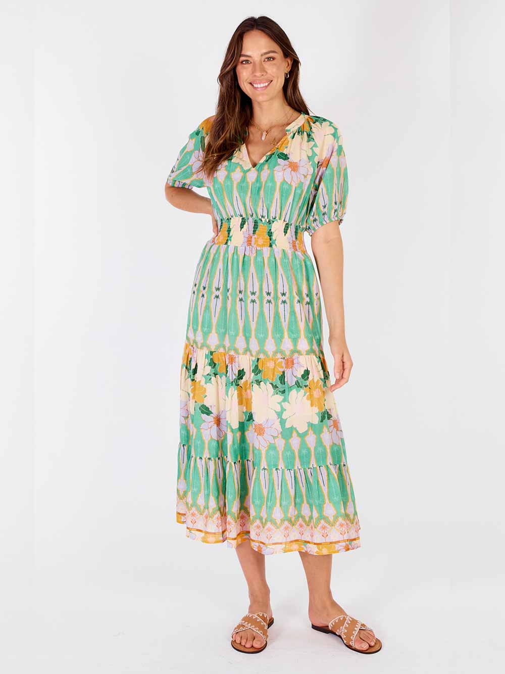 Lucido Dress - GREEN