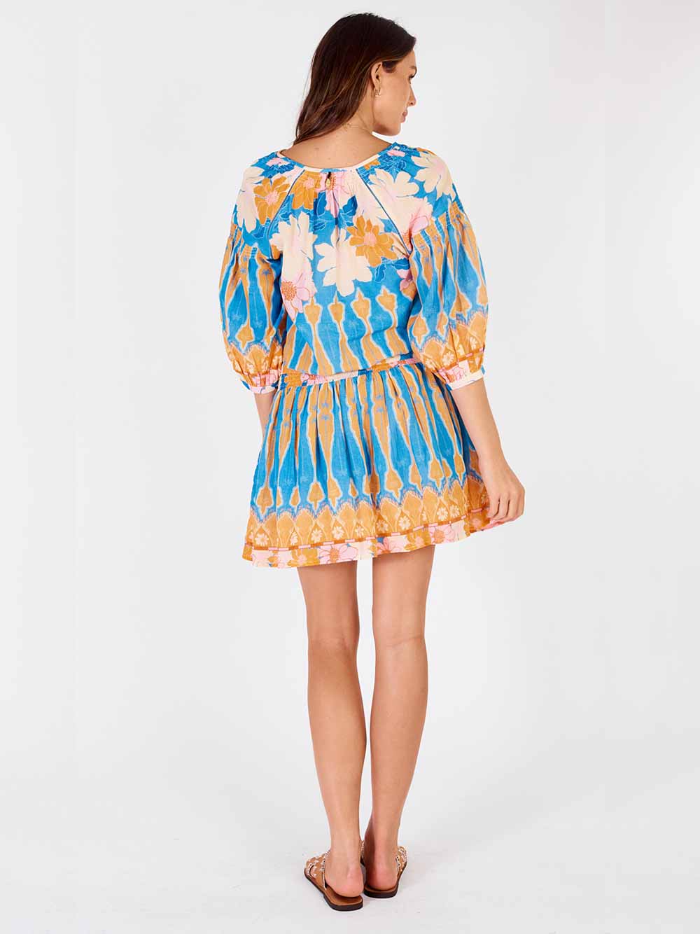 Lucido Mini Dress - BLUE