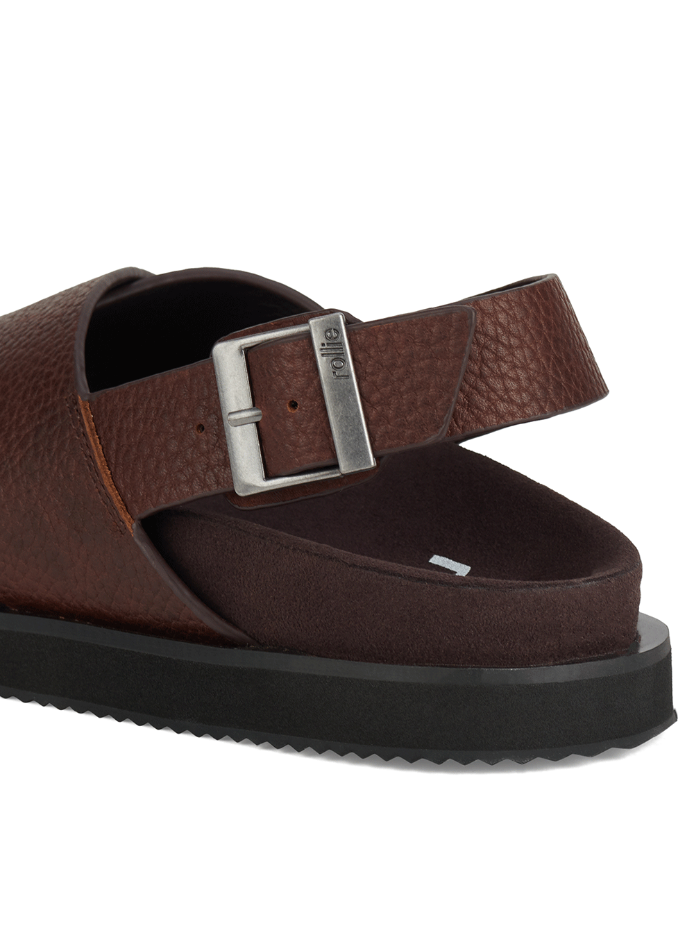Rhodes Cross Sandal - CHOCOLATE