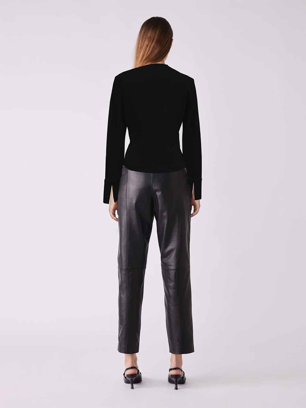 Stranger Cross Over Top - BLACK