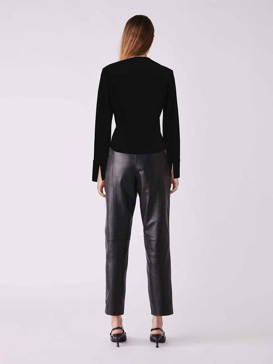 Stranger Cross Over Top - BLACK