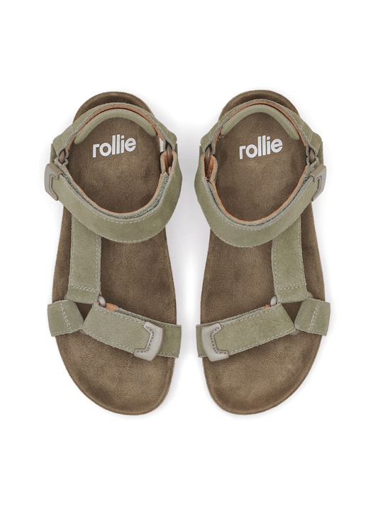 Sandal Tooth Wedge - SAGE/WHITE