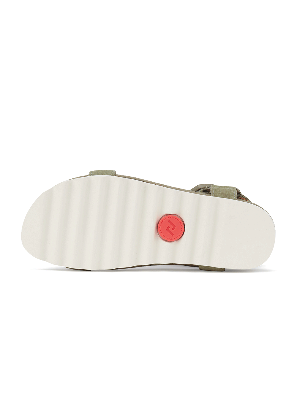 Sandal Tooth Wedge - SAGE/WHITE