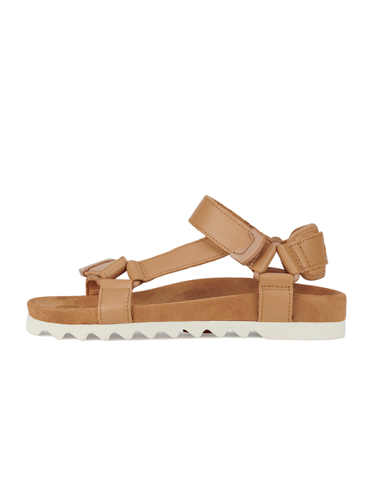 Sandal Tooth Wedge - SOFT TAN