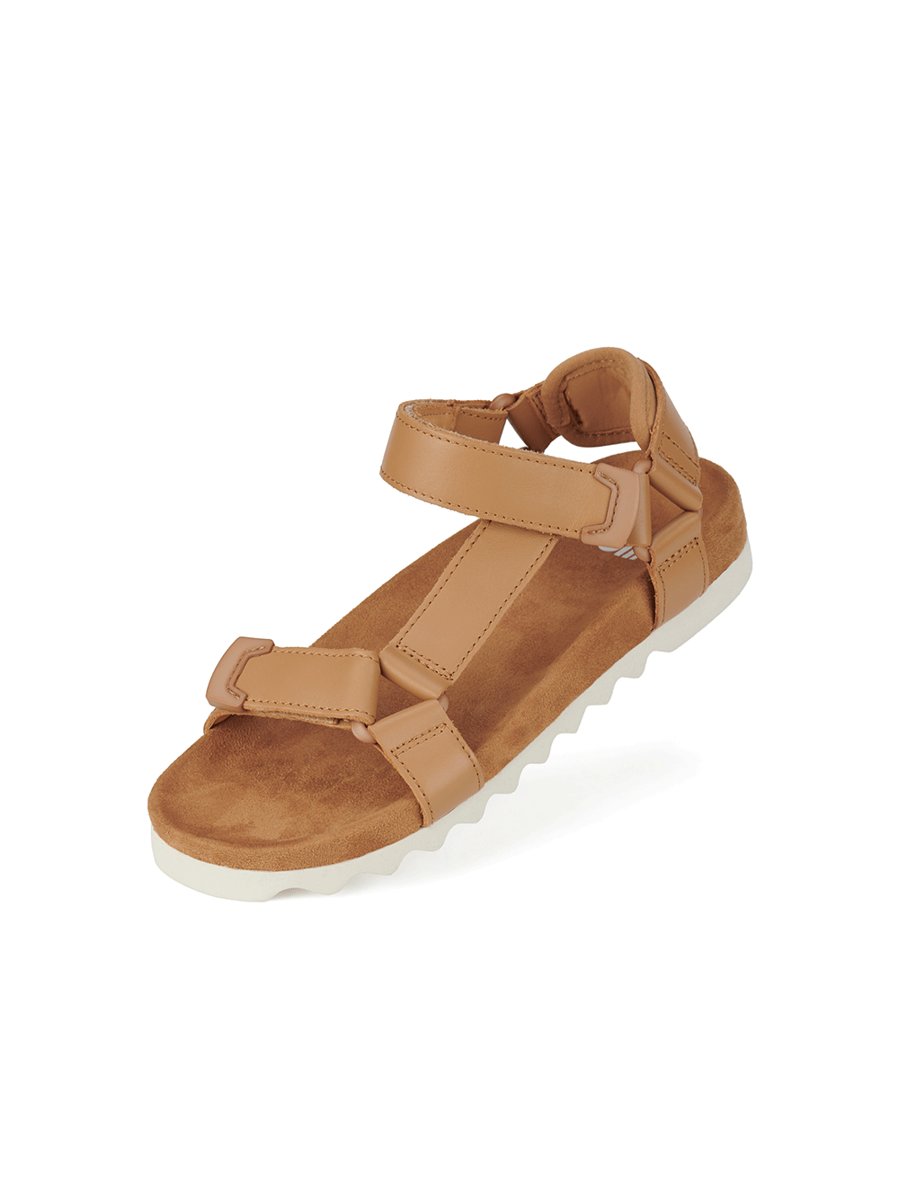 Sandal Tooth Wedge - SOFT TAN