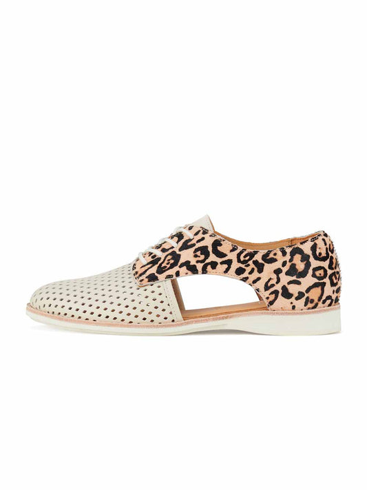 Derby Sidecut Punch Bone/Leopard