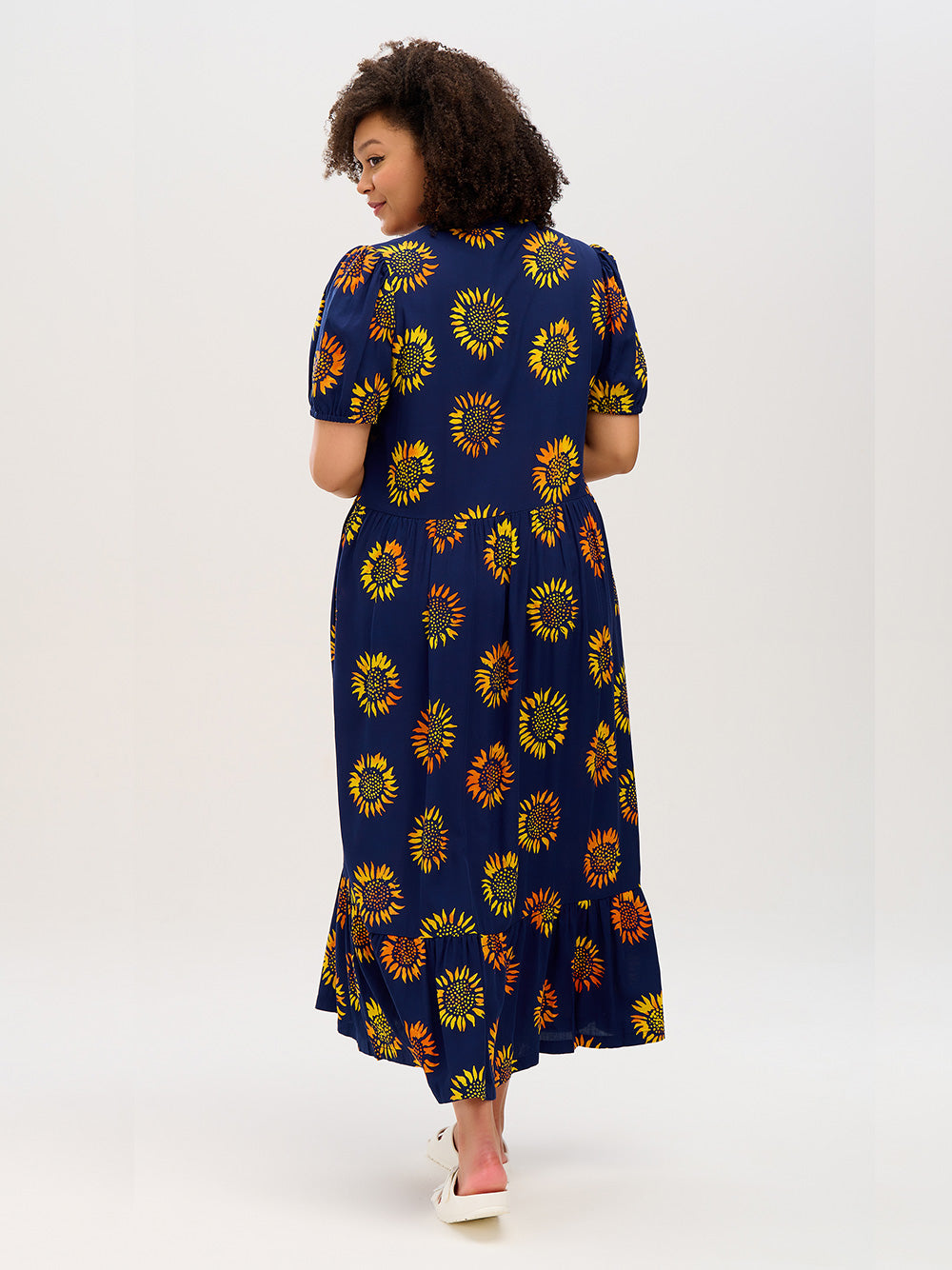 Tammy Batik Maxi Smock Dress