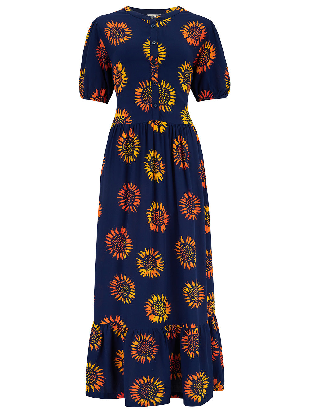 Tammy Batik Maxi Smock Dress